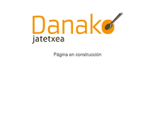 Tablet Screenshot of danakojatetxea.com